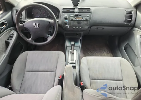 2003 Honda Civic Lx из США, поврежденный, VIN 2HGES16553H587824